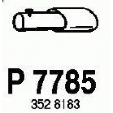 P7785 FENNO Труба выхлопного газа