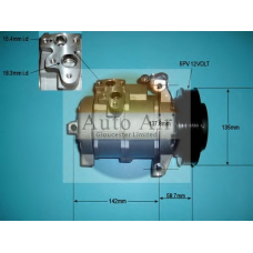 14-0183P AUTO AIR GLOUCESTER Компрессор, кондиционер