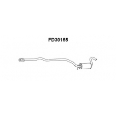 FD30155 VENEPORTE Предглушитель выхлопных газов