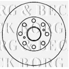 BBD4340 BORG & BECK Тормозной диск