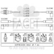 4.9150 FACET Ккомплект проводов зажигания