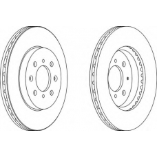 DDF1610-1 FERODO Тормозной диск