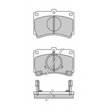 FBP-0304 FREMAX Комплект тормозных колодок, дисковый тормоз