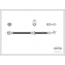 19032311 CORTECO Тормозной шланг