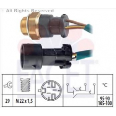 7.5644 FACET Термовыключатель, вентилятор радиатора