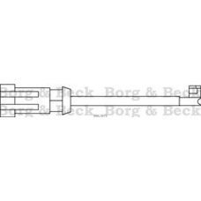 BWL3075 BORG & BECK Сигнализатор, износ тормозных колодок