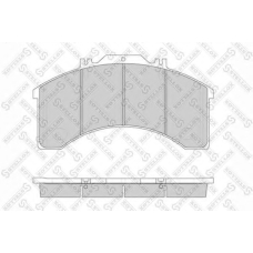 85-11402-SX STELLOX Комплект тормозных колодок, дисковый тормоз