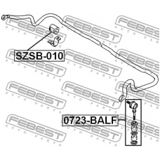 0723-BALF FEBEST Тяга / стойка, стабилизатор