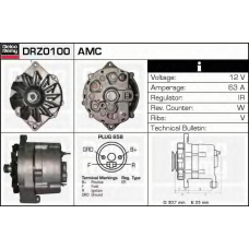 DRZ0100 DELCO REMY Генератор