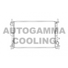 102073 AUTOGAMMA Радиатор, охлаждение двигателя