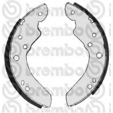 S 23 564 BREMBO Комплект тормозных колодок