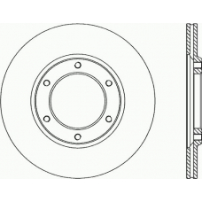 BDA1362.20 OPEN PARTS Тормозной диск