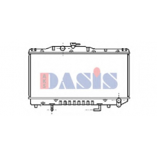 210930N AKS DASIS Радиатор, охлаждение двигателя