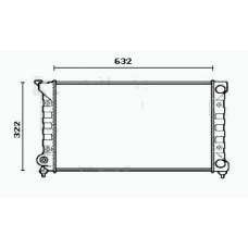 RM0322 EQUAL QUALITY Радиатор, охлаждение двигателя