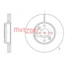 61474.10 METZGER Тормозной диск