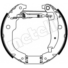 51-0205 METELLI Комплект тормозных колодок