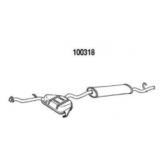 394310031800 MAGNETI MARELLI Выпускной трубопровод