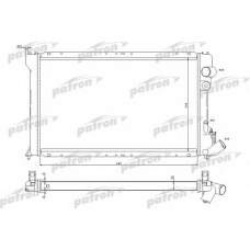 PRS3031 PATRON Радиатор, охлаждение двигателя