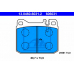 13.0460-6031.2 ATE Комплект тормозных колодок, дисковый тормоз