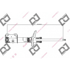 DS1542GS DJ PARTS Амортизатор