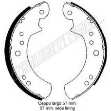 040.127 TRUSTING Комплект тормозных колодок