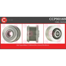 CCP90169 CASCO Ременный шкив, генератор