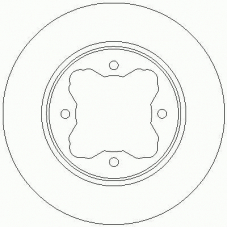 D2201 ROULUNDS Тормозной диск