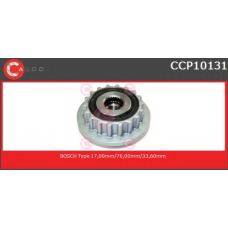 CCP10131 CASCO Ременный шкив, генератор