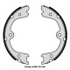 S 56 546<br />BREMBO<br />Комплект тормозных колодок, стояночная тормоз...