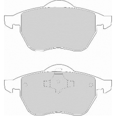 FD6632N NECTO Комплект тормозных колодок, дисковый тормоз