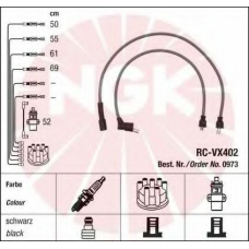 0973 NGK Комплект проводов зажигания