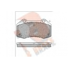 RB1679 R BRAKE Комплект тормозных колодок, дисковый тормоз