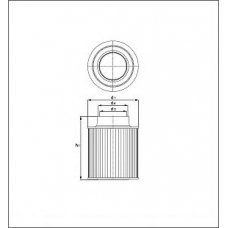 LX 879 KNECHT Воздушный фильтр