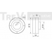 TA1180 TREVI AUTOMOTIVE Паразитный / ведущий ролик, поликлиновой ремень