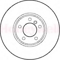 562134B BENDIX Тормозной диск