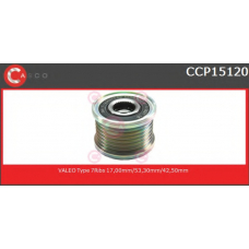 CCP15120 CASCO Ременный шкив, генератор