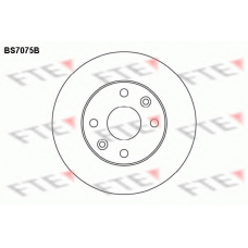 BS7075B FTE Тормозной диск