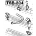 TSB-804 FEBEST Опора, стабилизатор