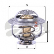 TH43880G1 GATES Термостат, охлаждающая жидкость