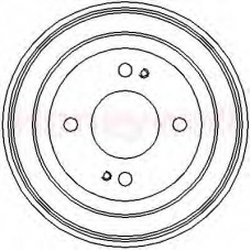 329060B BENDIX Тормозной барабан