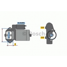 0 986 023 480 BOSCH Стартер