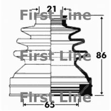 FCB2850 FIRST LINE Пыльник, приводной вал