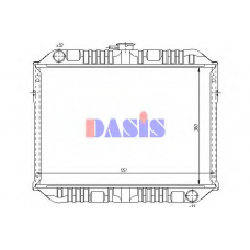 070330N AKS DASIS Радиатор, охлаждение двигателя