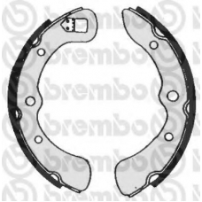 S 16 510 BREMBO Комплект тормозных колодок