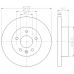 MDC1985 MINTEX Тормозной диск