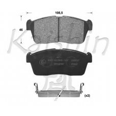 FK9029 KAISHIN Комплект тормозных колодок, дисковый тормоз