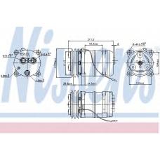 899914 NISSENS Компрессор, кондиционер