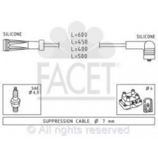 4.9447 FACET Комплект проводов зажигания