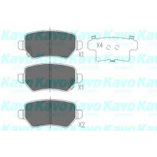 KBP-4020 KAVO PARTS Комплект тормозных колодок, дисковый тормоз