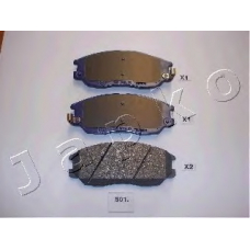 50S01 JAPKO Комплект тормозных колодок, дисковый тормоз